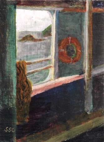 Ferry View #1
Egg Temper on Panel
6"8"